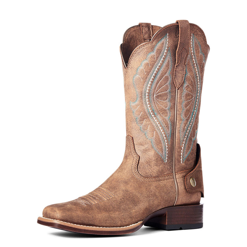 Botas Vaqueras Ariat Primetime Ez Zip Marrones Mujer - Chile 098-IXYFQO